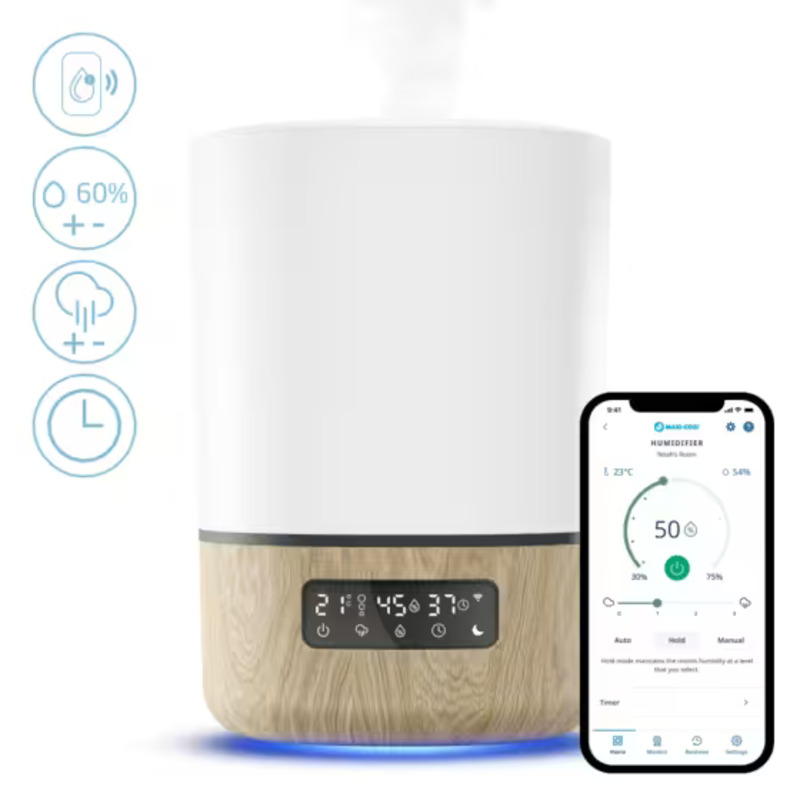Breathe Humidifier WIFI, párásító mobil applikációval