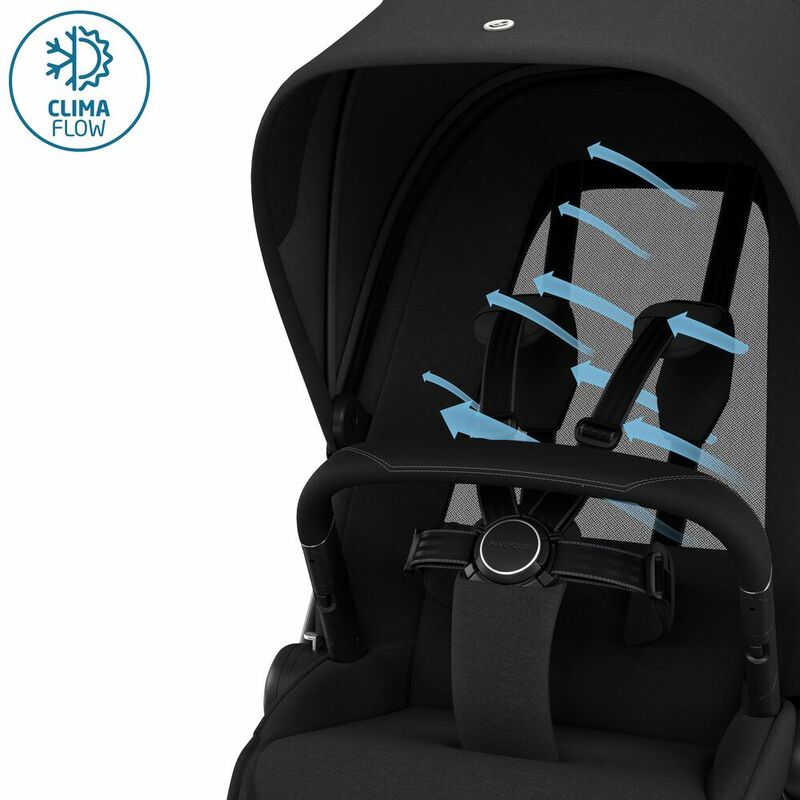 maxi cosi Fame babakocsi stroller twillic black