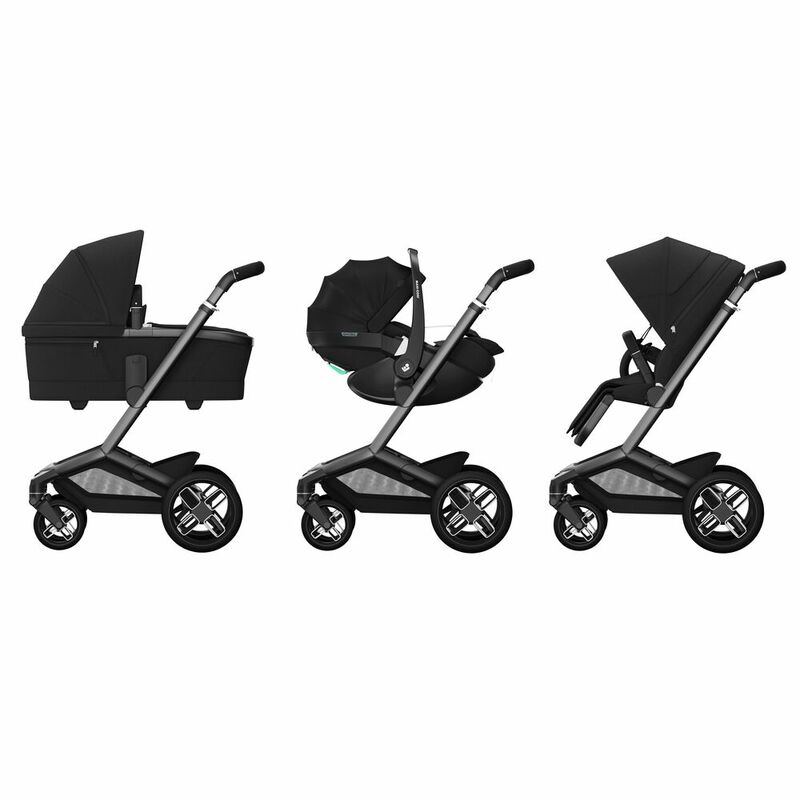 maxi cosi Fame babakocsi stroller twillic black