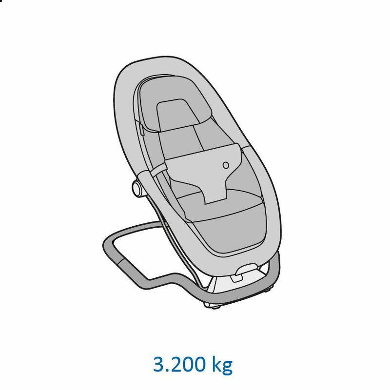 Dove Pro rocker pihenőszék