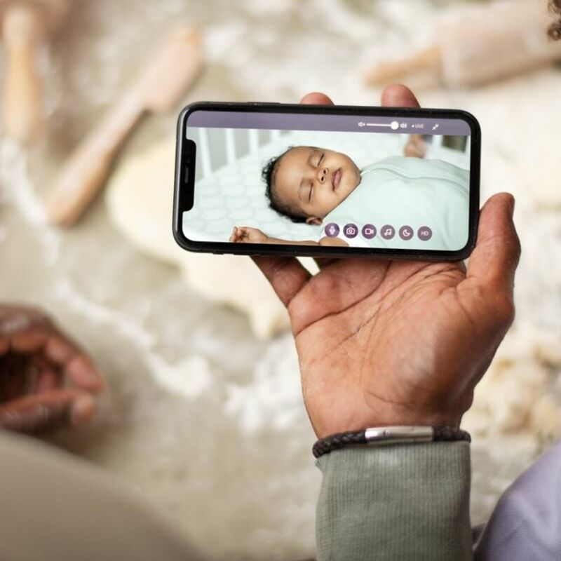 See wifi-s baby monitor bébiőr