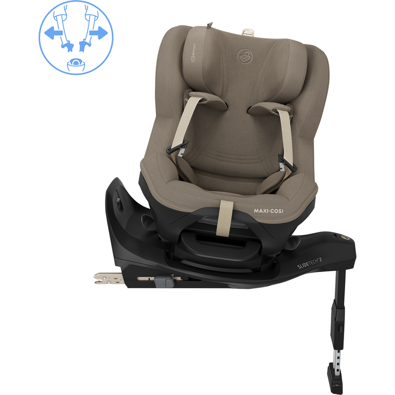 maxi cosi mica slide pro gyerekülés 40-105 cm e-buckle e-csat okos csat